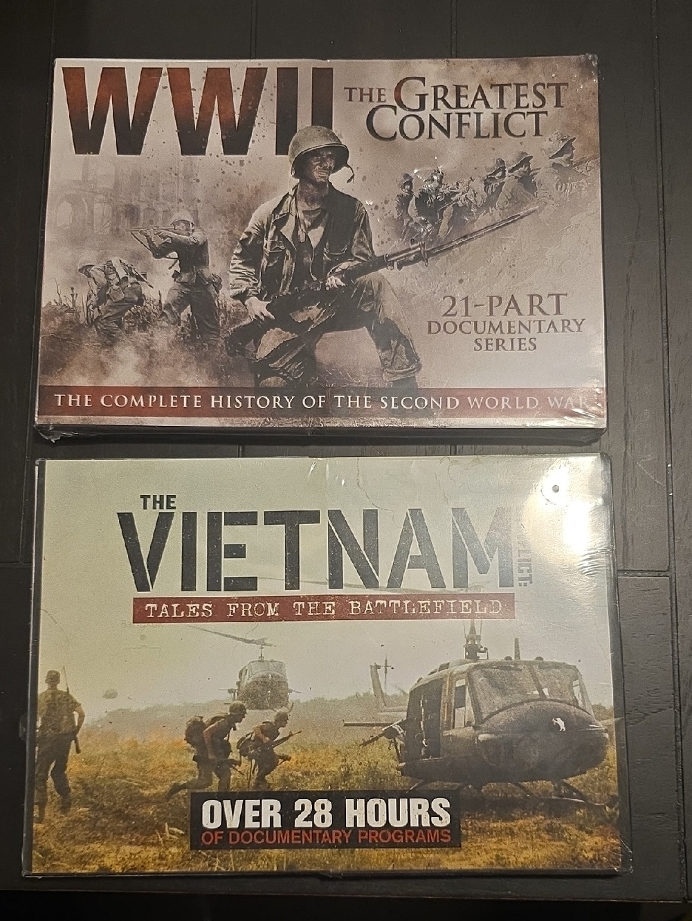 WWII & The Vietnam War Documentary DVD Set